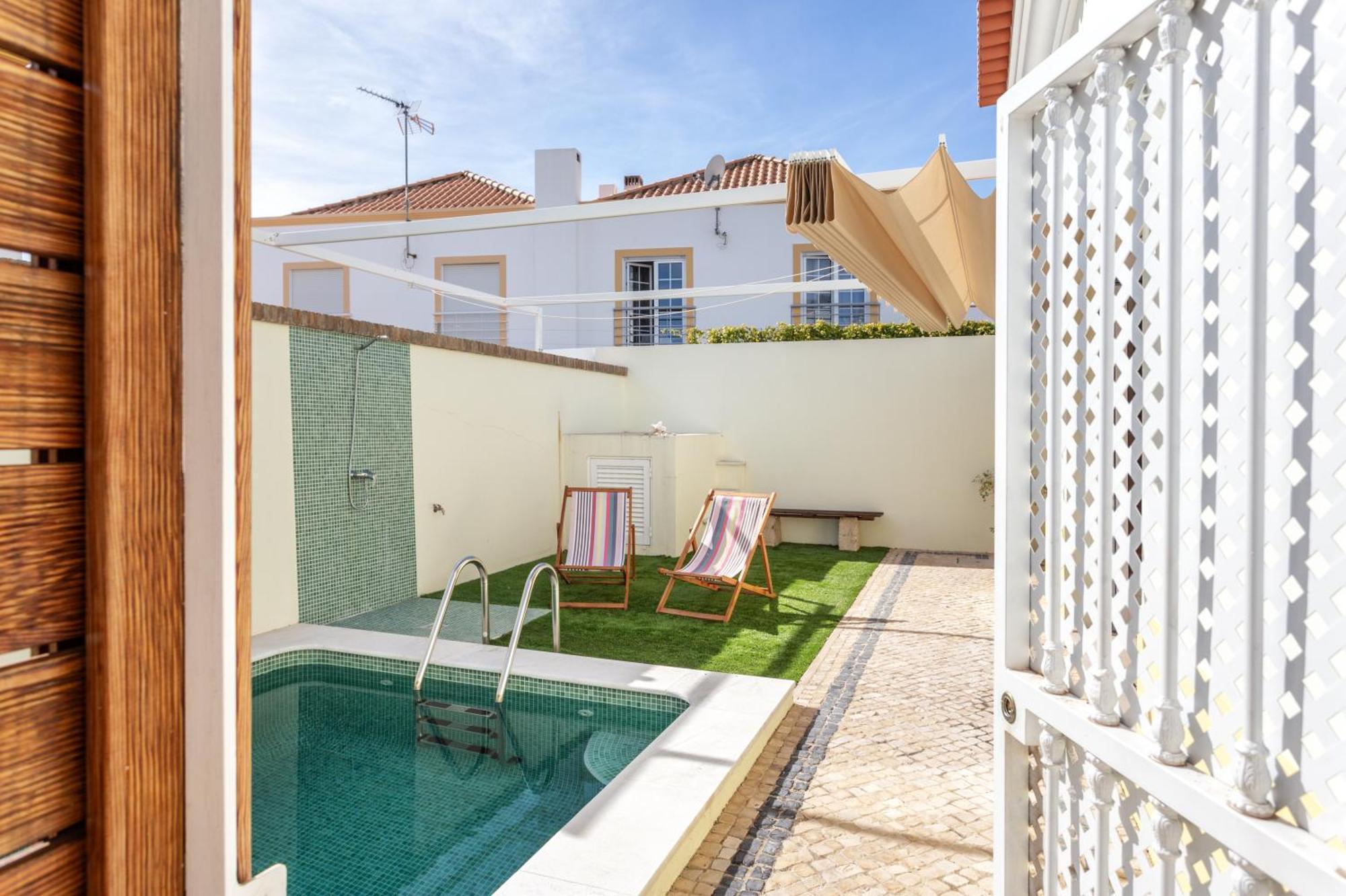 As Serenas Casa B Piscina Vila Nova de Cacela Eksteriør billede