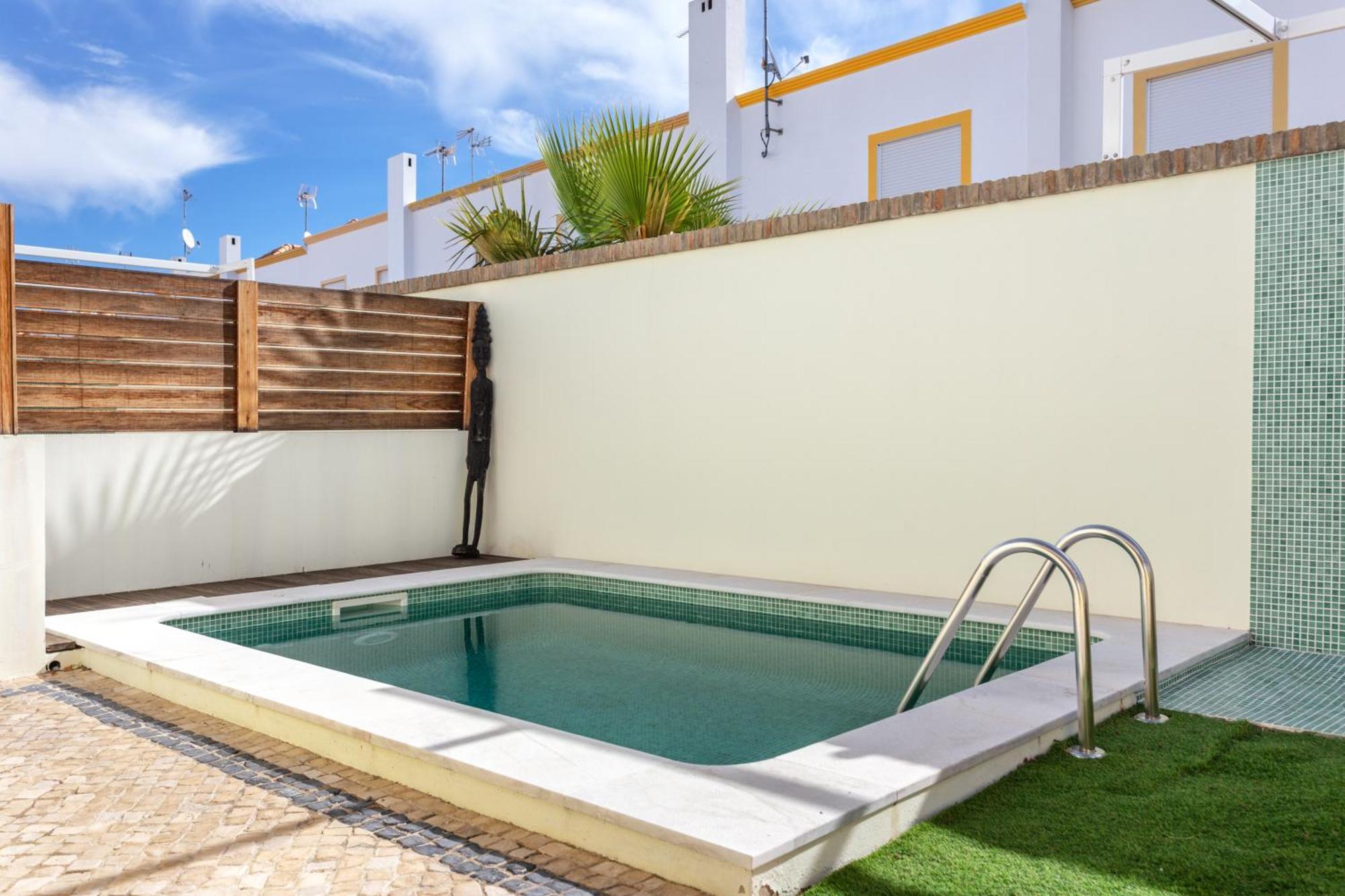 As Serenas Casa B Piscina Vila Nova de Cacela Eksteriør billede
